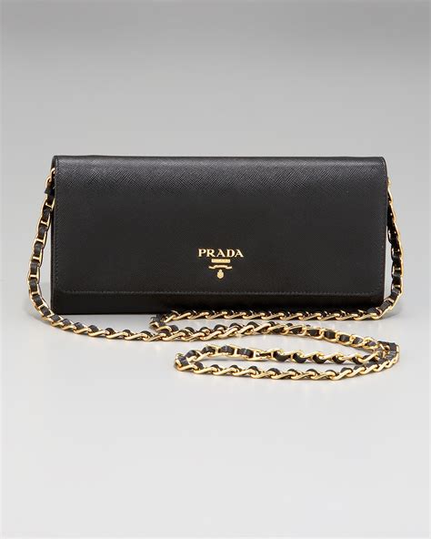 prada saffiano wallet on chain fake|prada wallets women on sale.